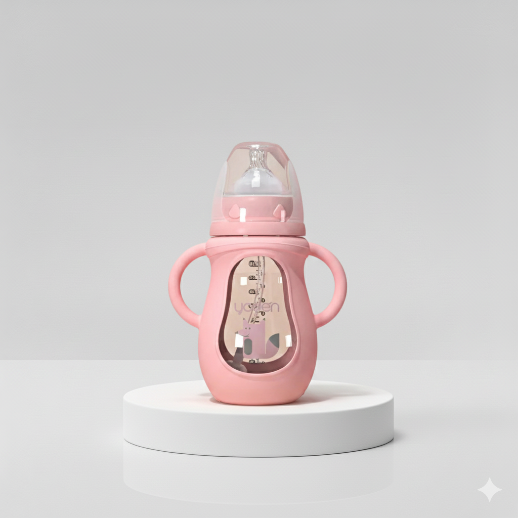 Anti-Scalding Handle Silicone Sleeve – Insulated Baby Bottle
