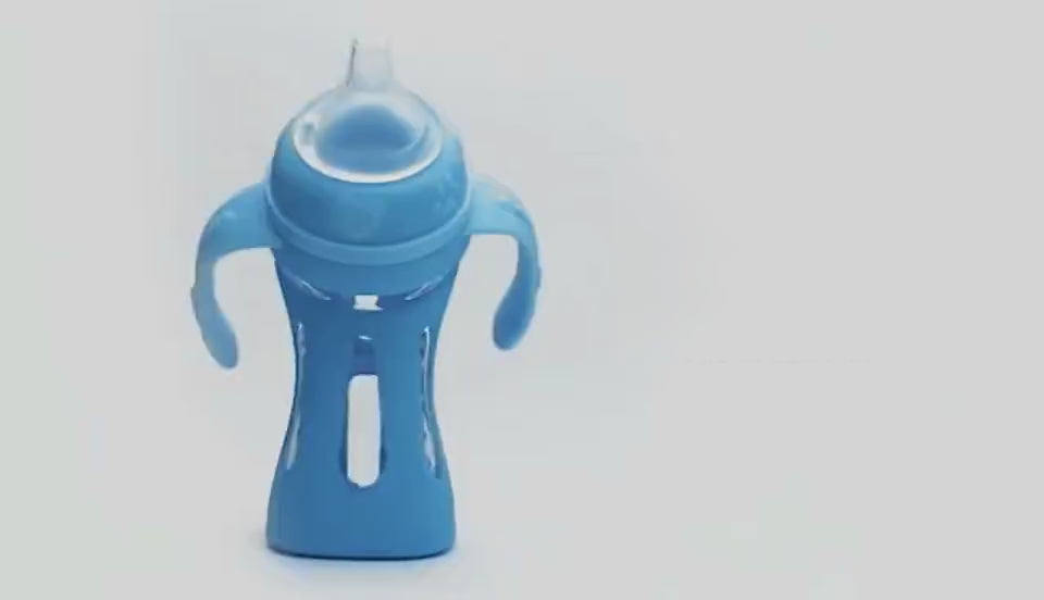 Glass Baby Bottle Straw Drop-resistant